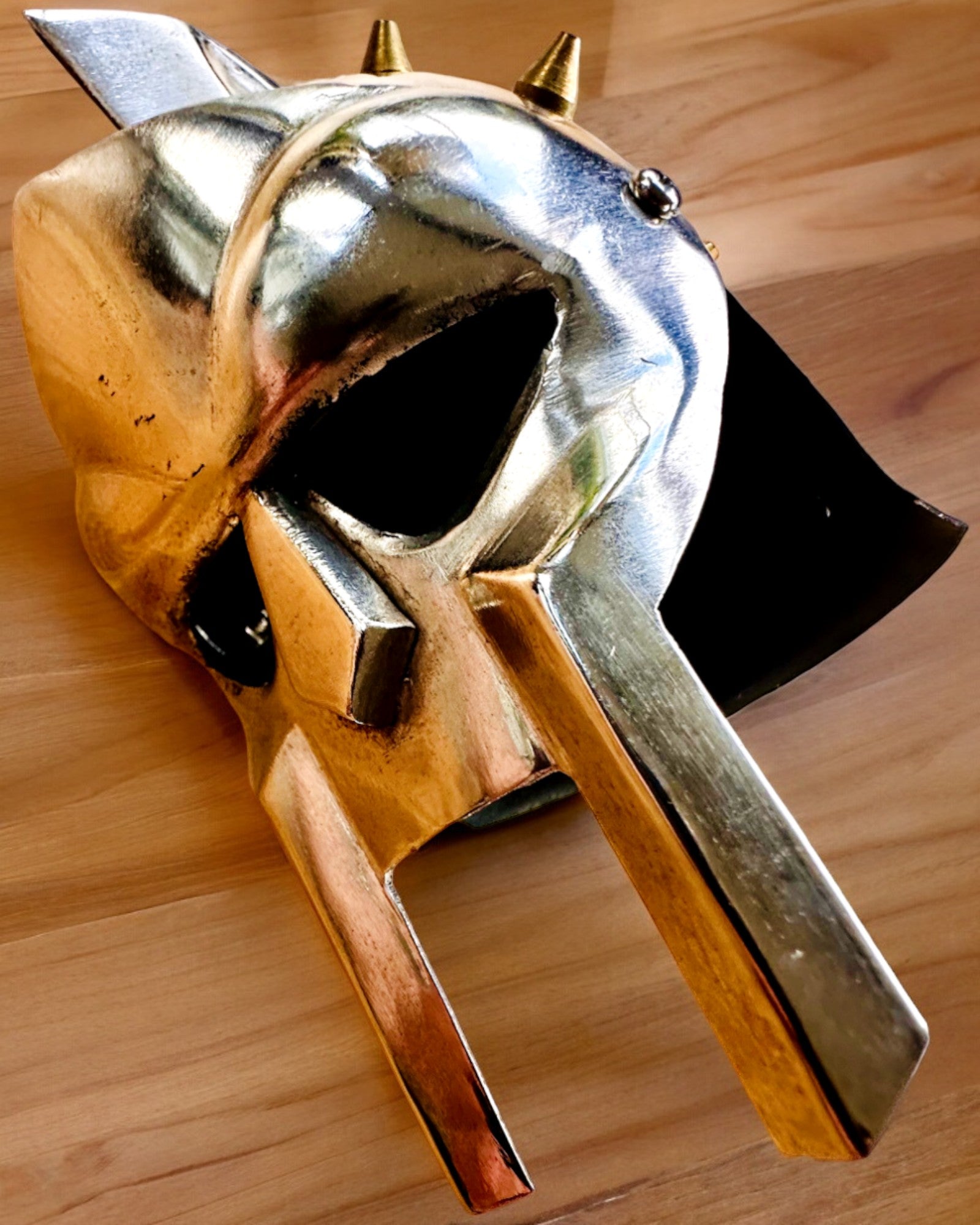 Gladiator Knight Mask "Sparta" - personalization with engraving available