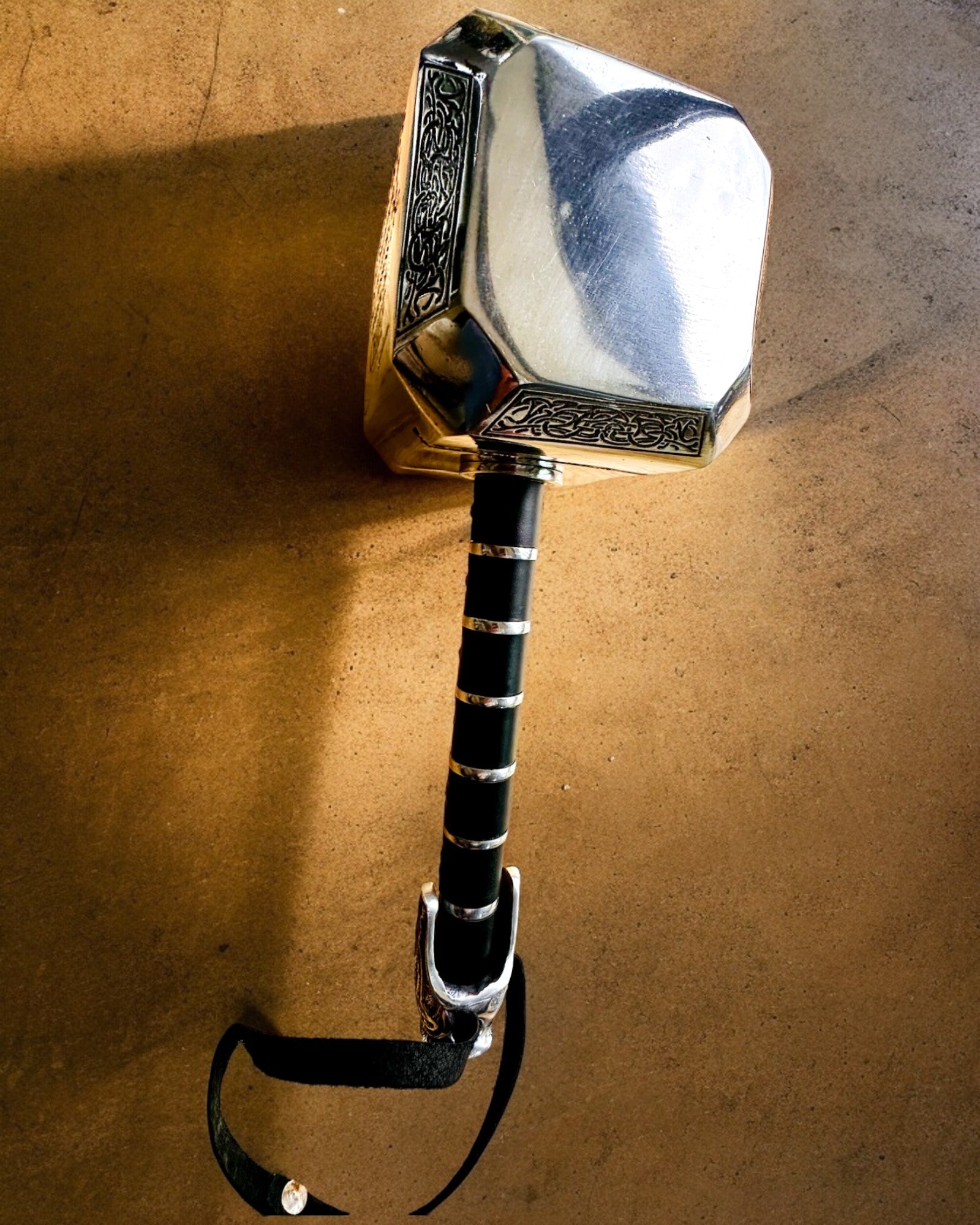 Thor's Hammer "Chief" - Handcrafted Artisan Hammer, personalized with engraving for a gift