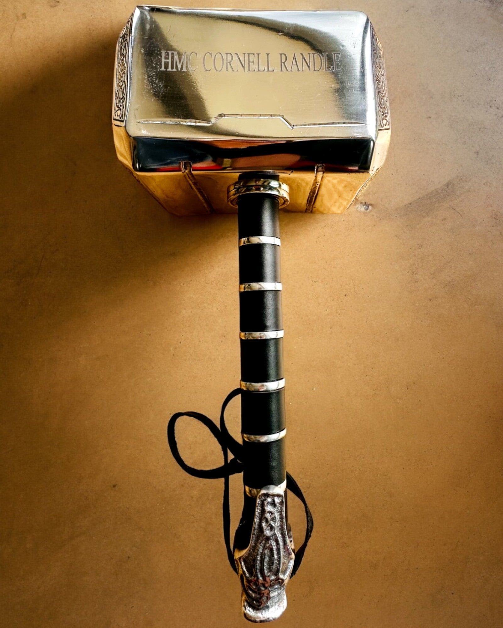 Thor's Hammer "Chief" - Handcrafted Artisan Hammer, personalized with engraving for a gift