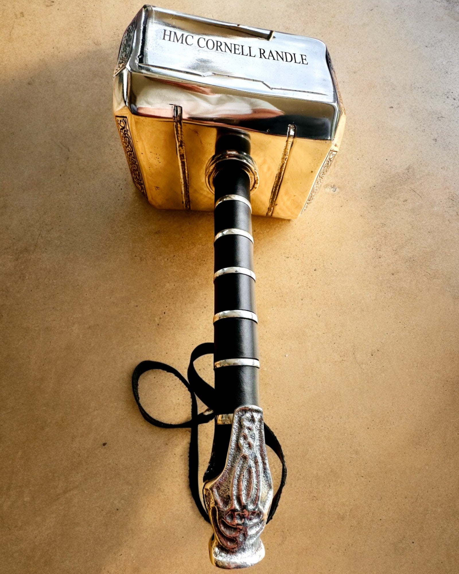 Thor's Hammer "Chief" - Handcrafted Artisan Hammer, personalized with engraving for a gift