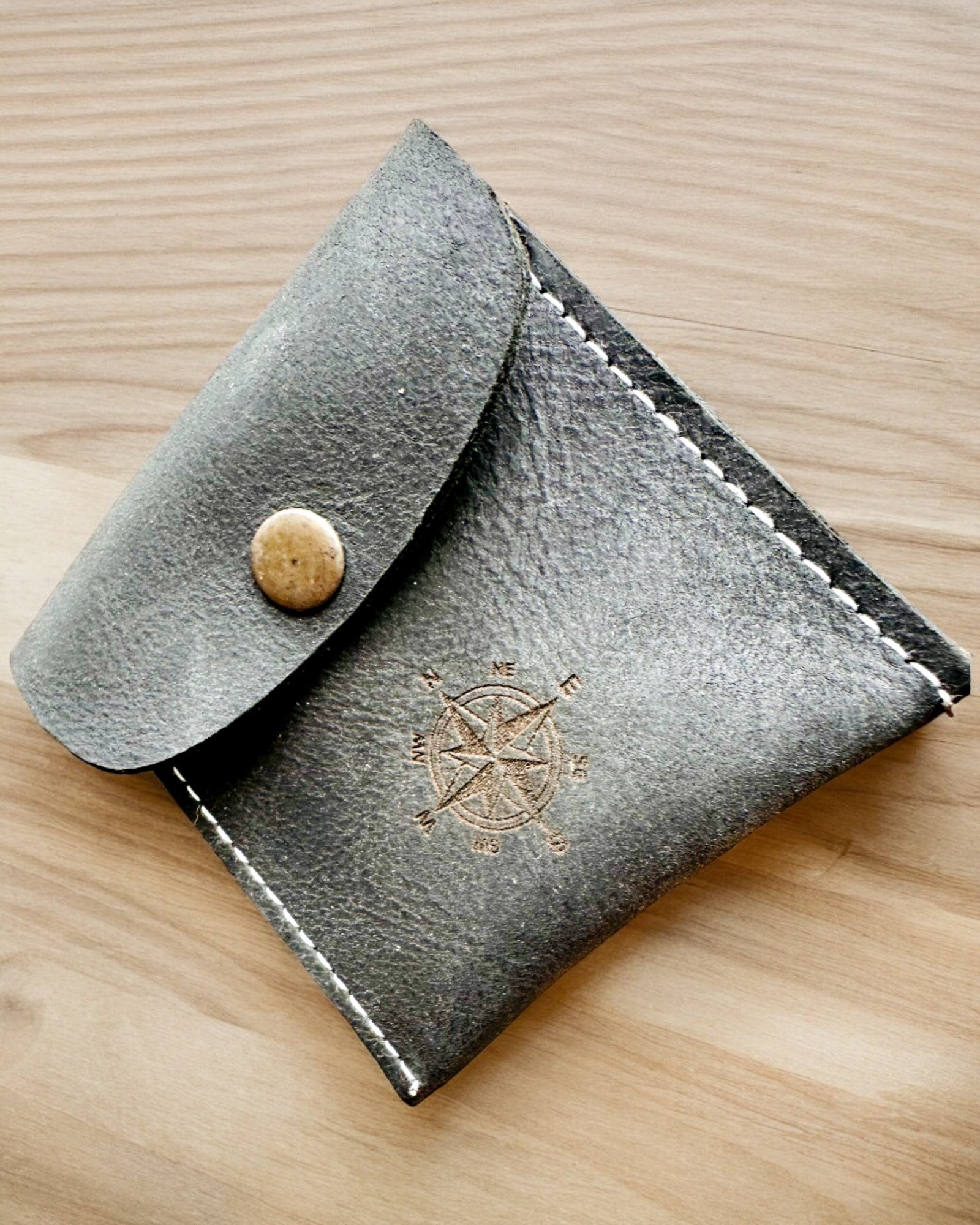 Case for pocket watch or Traveler compass - customizable with engraving