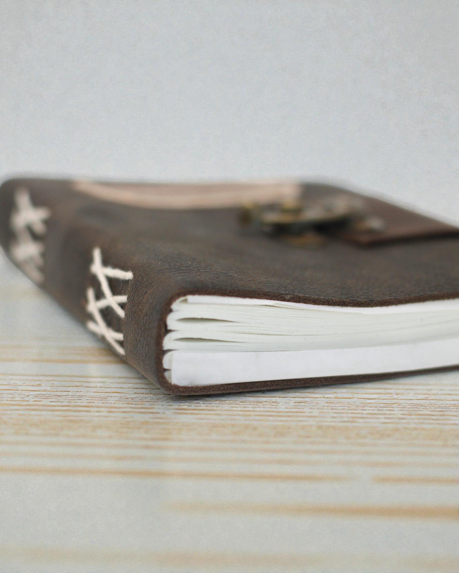 Secretum Anima – Leather Notebook Confession with Fastening