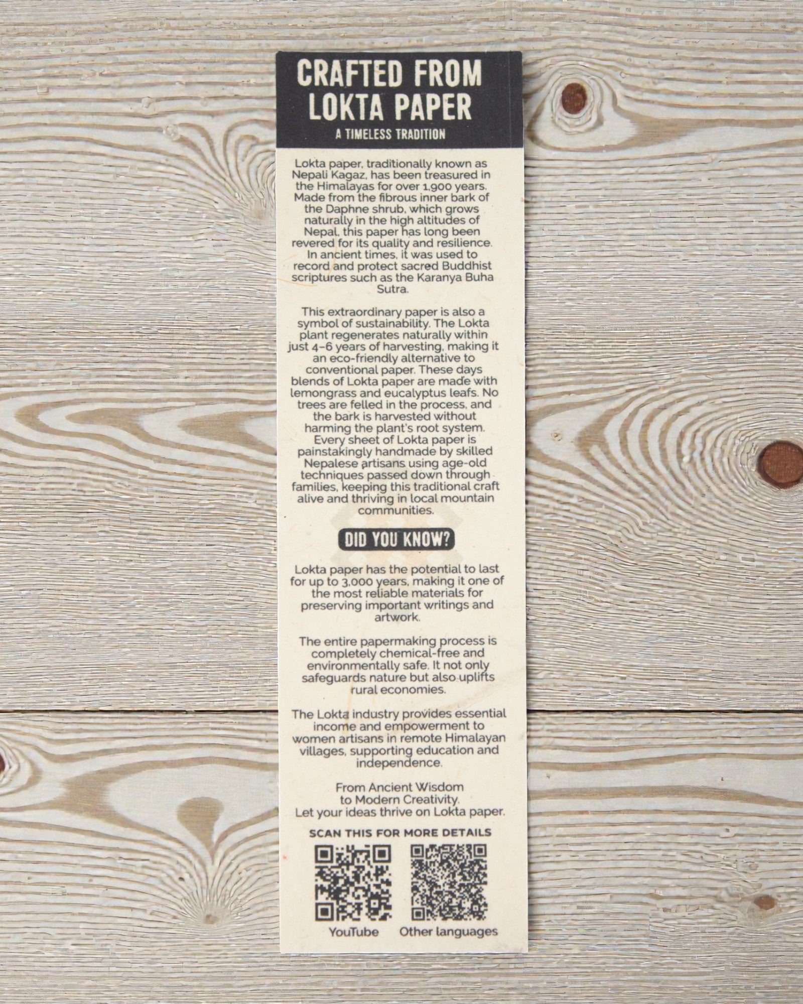 Large Elbow Notebook Inspirations – Real Life Happens Offline (45 sheets, 21 x 15 cm)