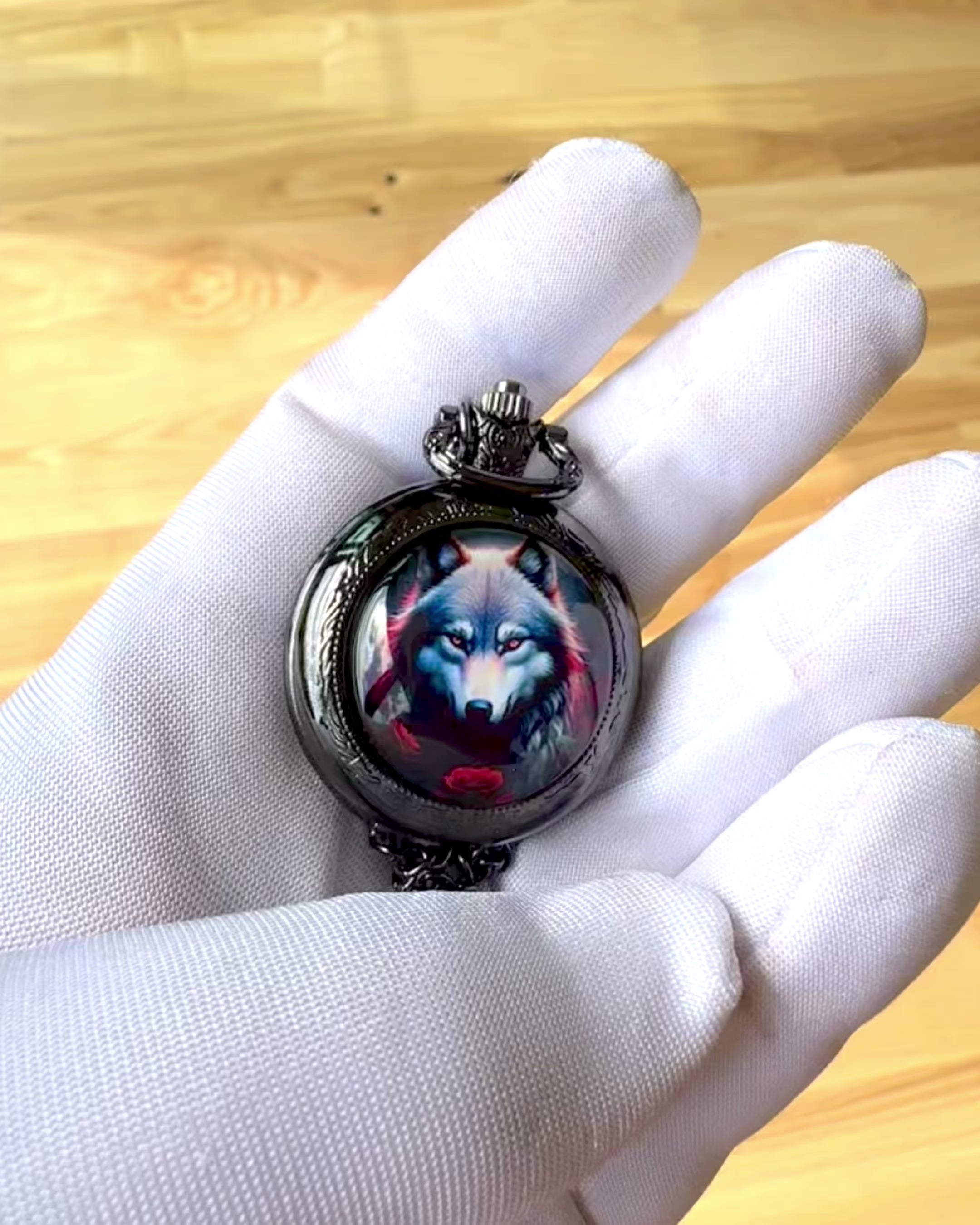 "Lupus Stellar" pocket watch with engraving option