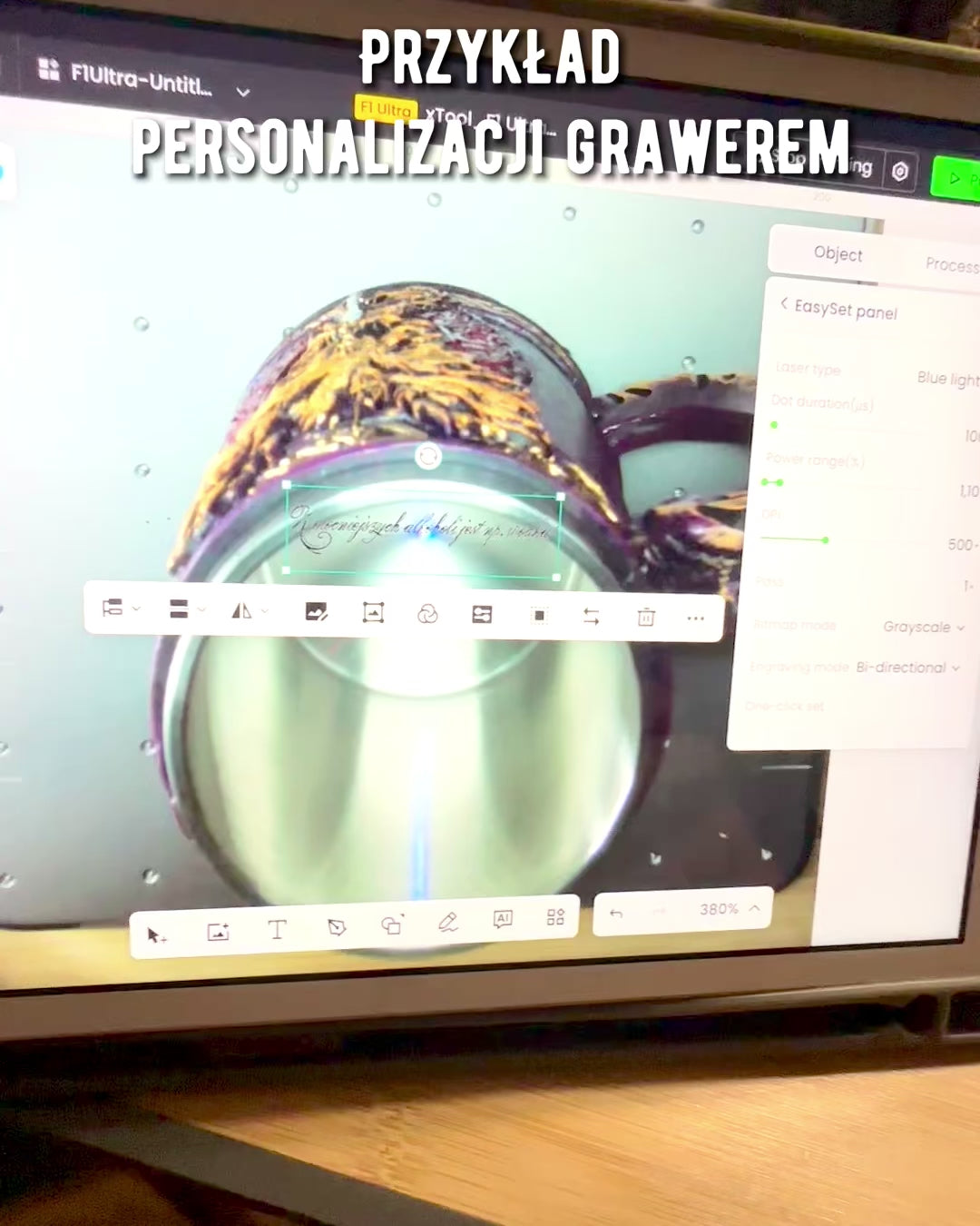 Knight's Dark Mug - 700 ml, customizable with engraving for a gift