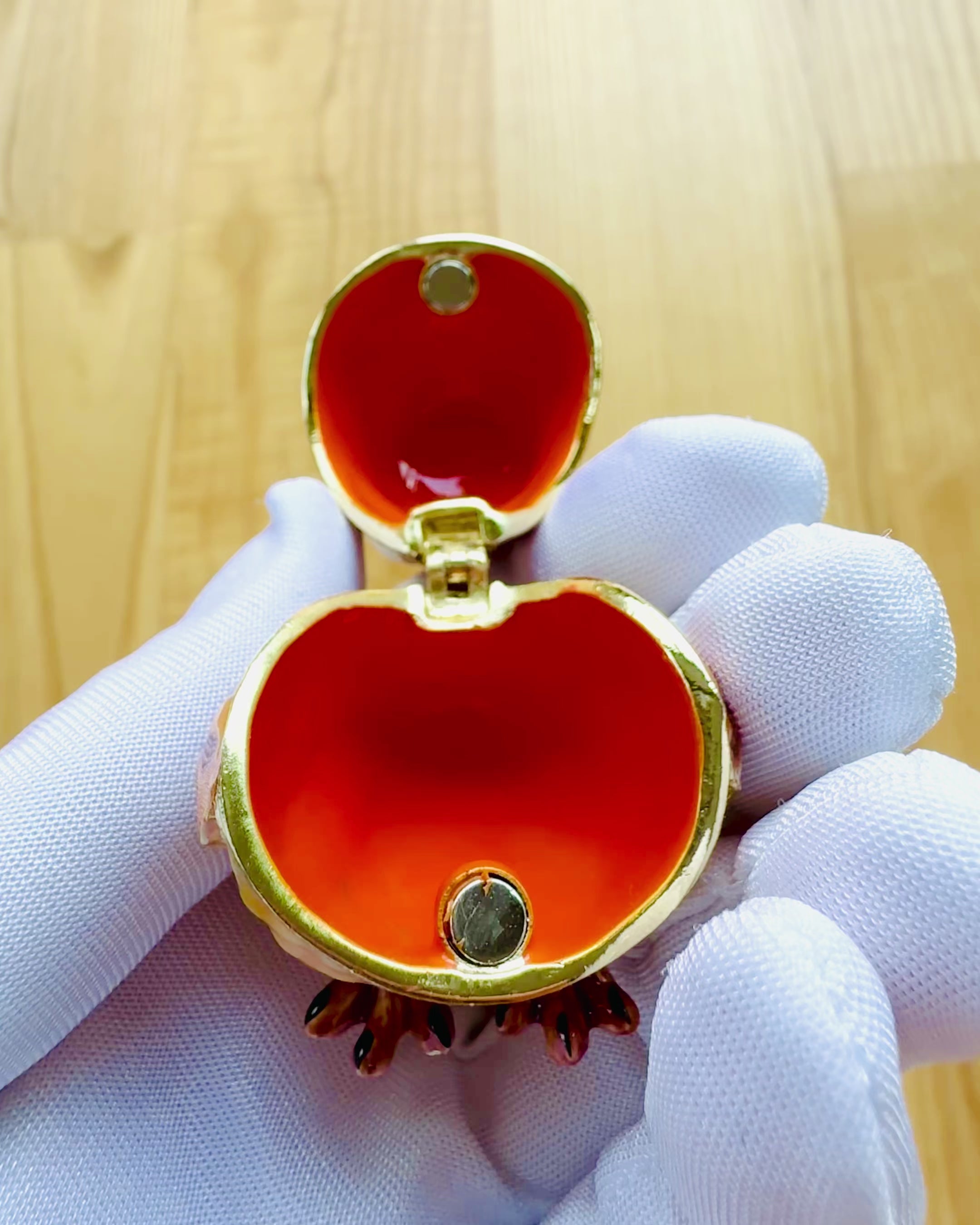 Charming Owl with Crystals - Jewelry Box with Custom Engraving Option, Gift