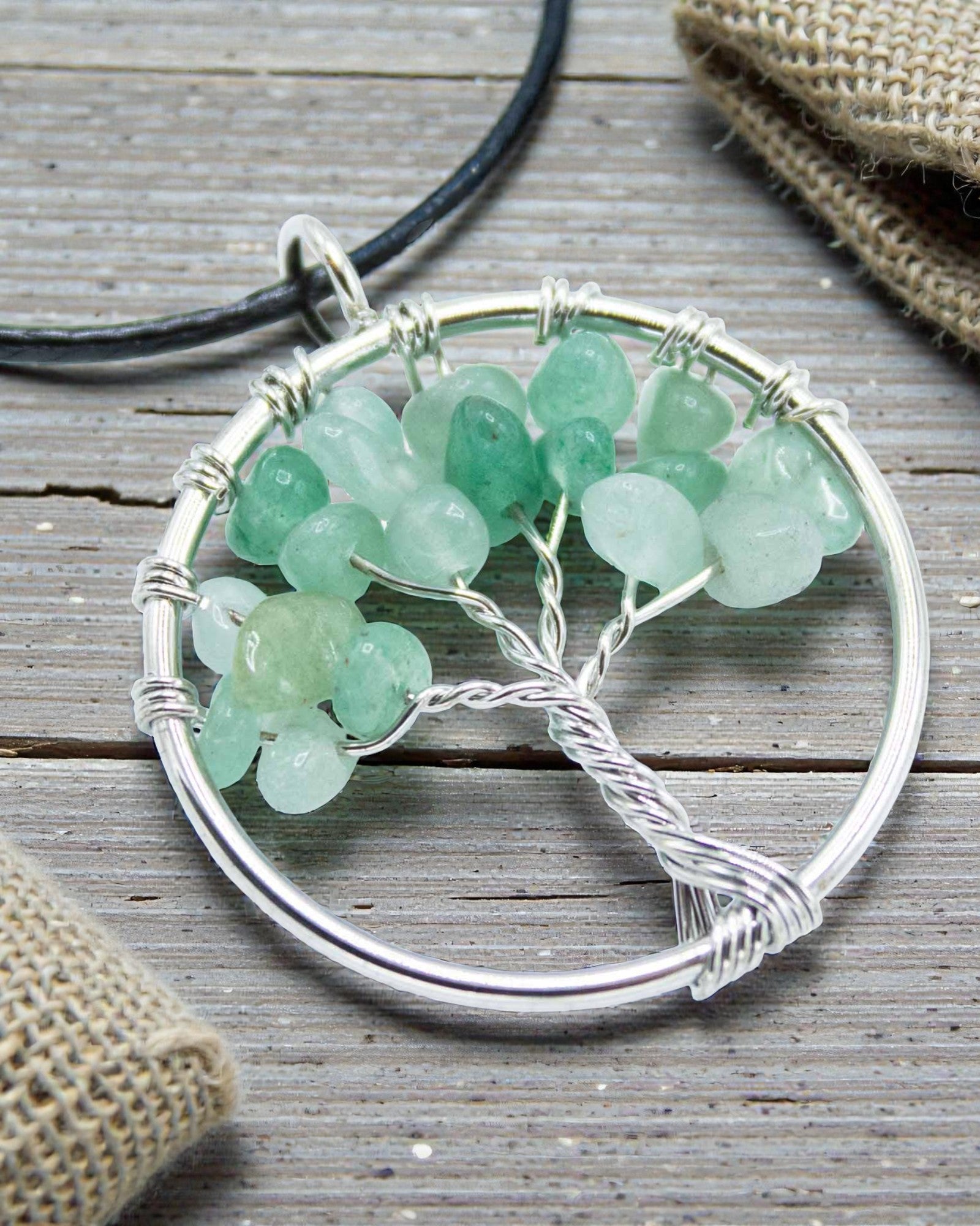 Tree of Life Necklace Calm and Harmony – Jadeite
