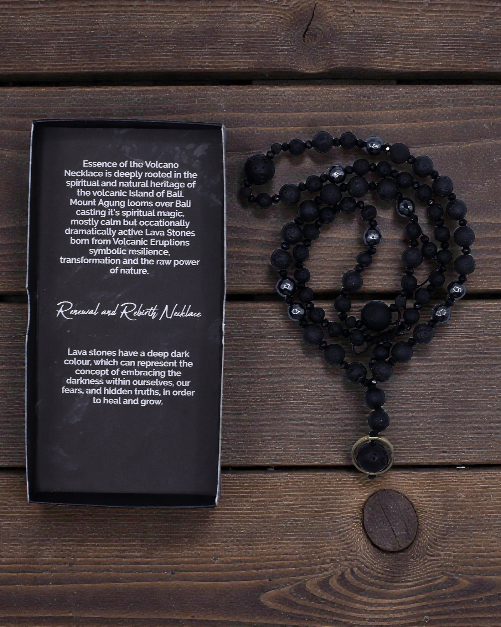 Volcano Essence Necklace – Rebirth and Renewal