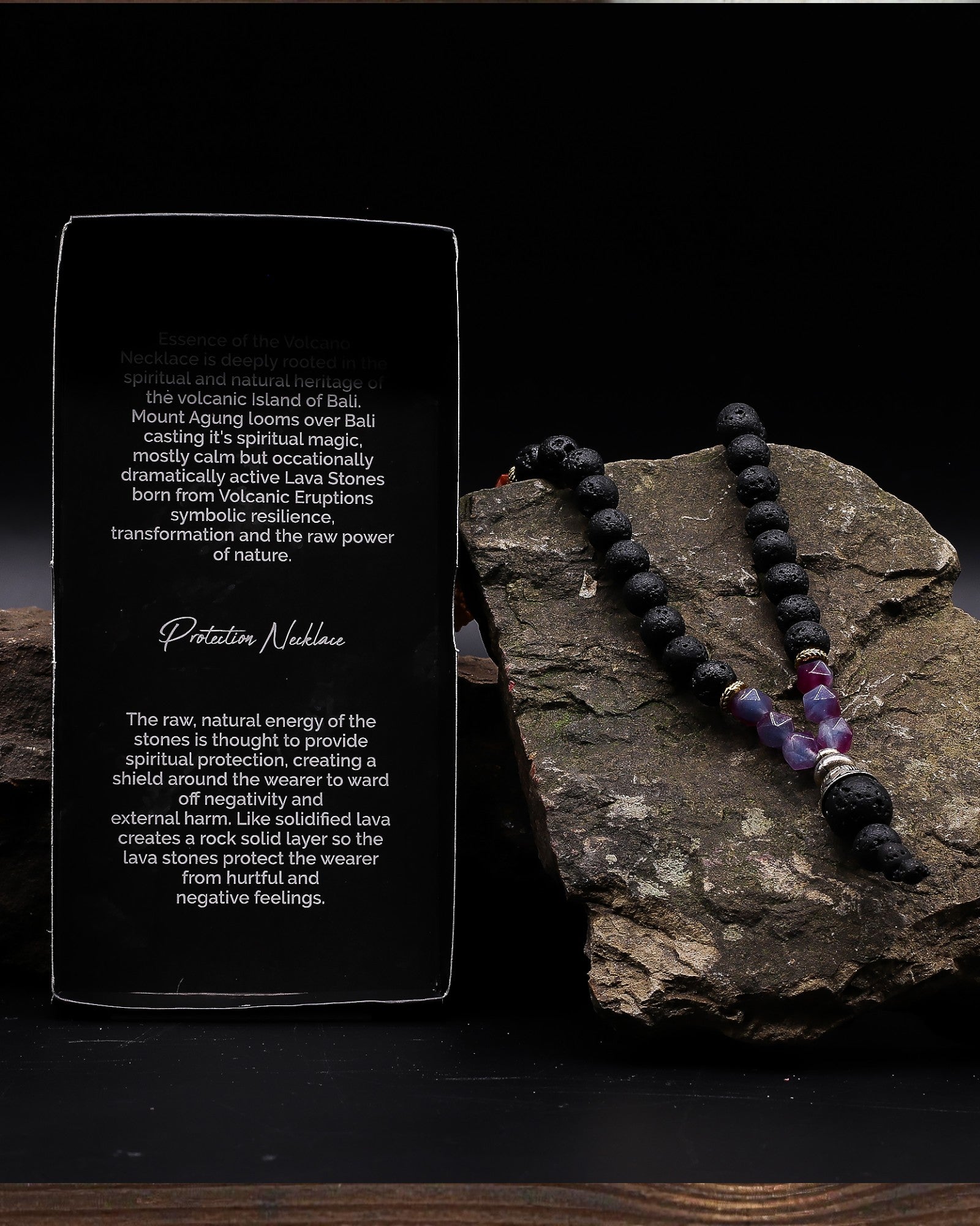 Volcano Essence Necklace – Embracing the Dark Side
