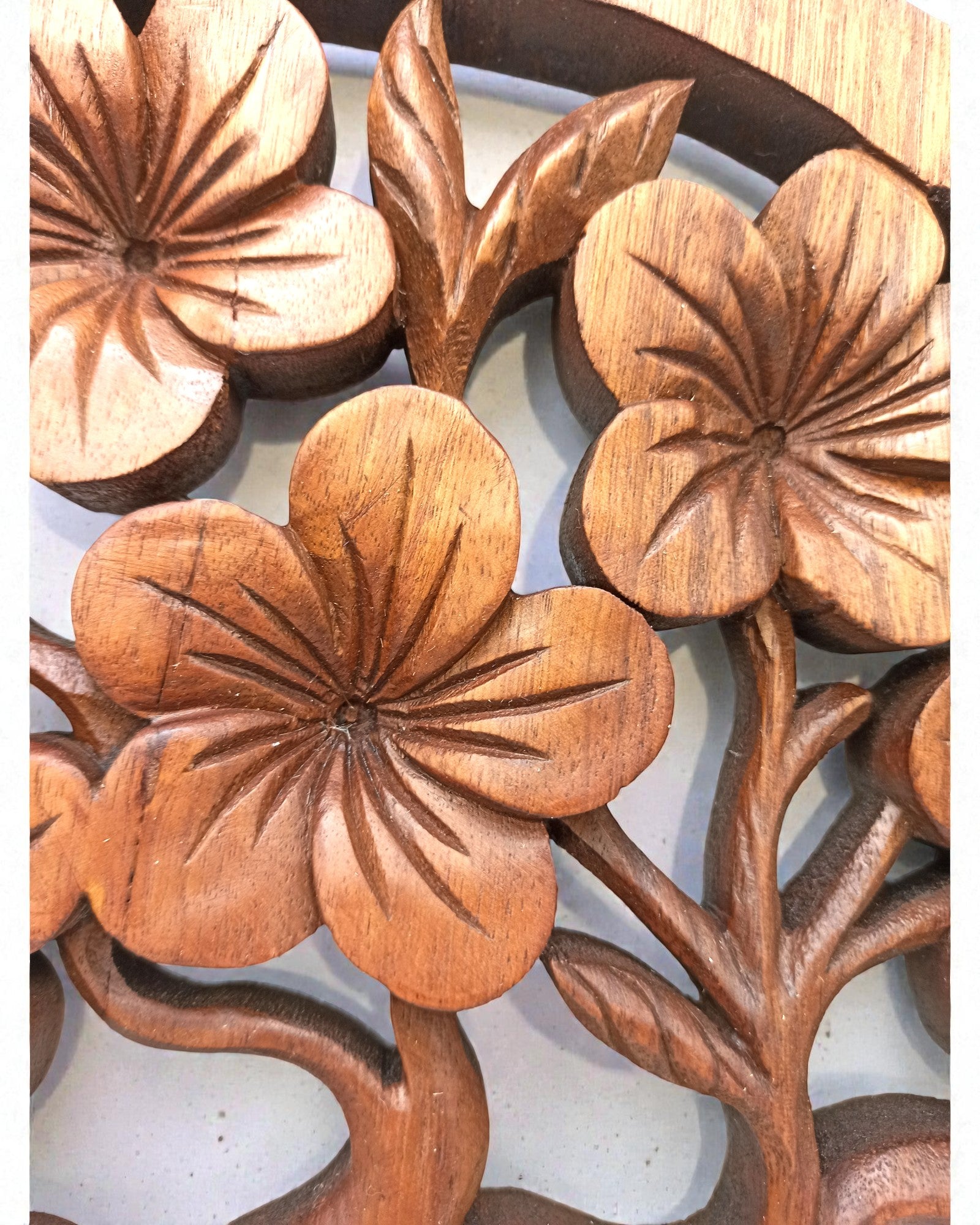 Decorative Wall Panel – Tree of Life Plumeria 40 cm