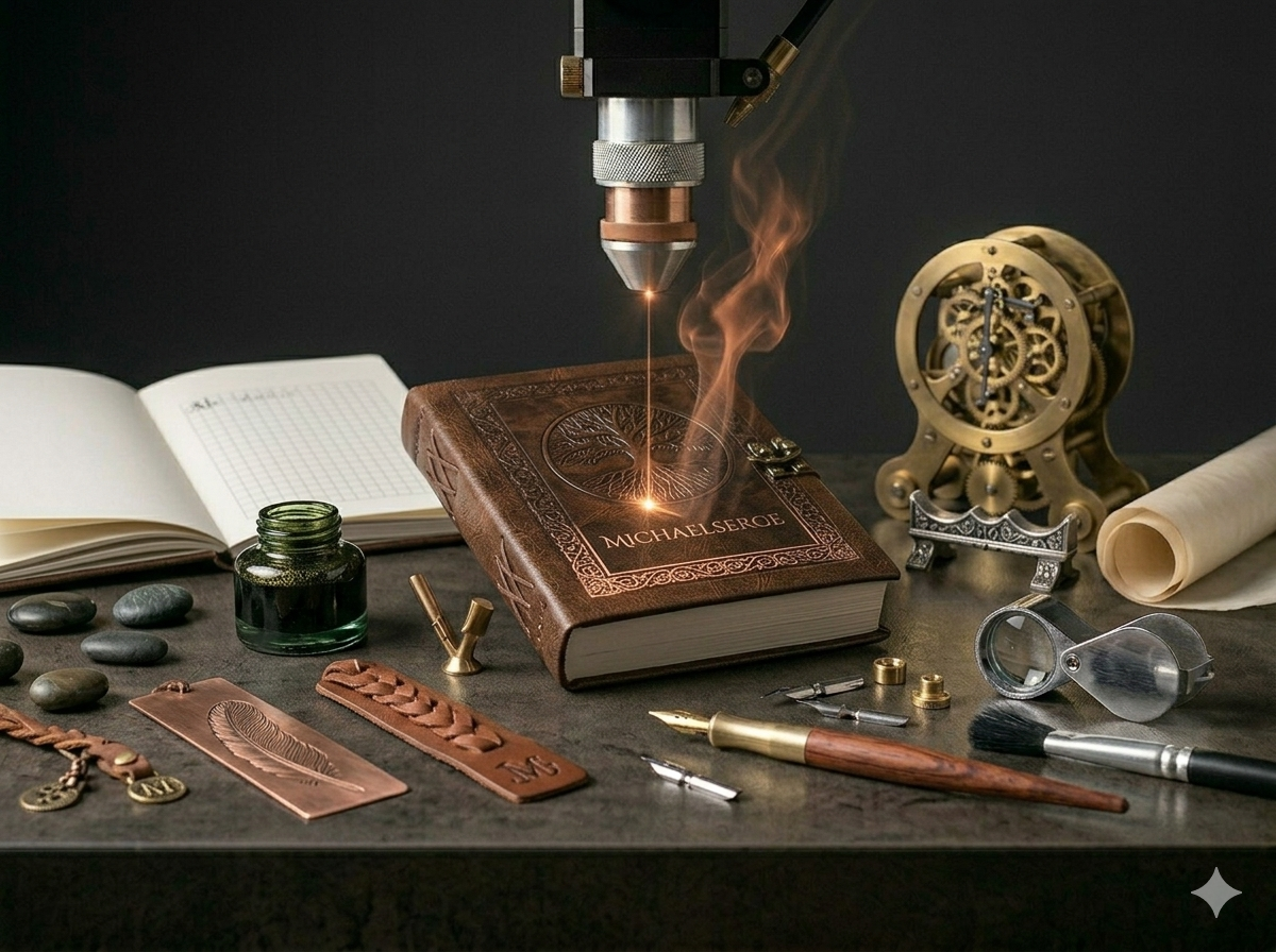 Notatniki, Kaligrafia, Zakładki do książek,