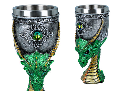 Decorative chalice, Ancient Heritage, customizable with engraving, ideal as a gift, capacity 300ml, elegant design for interior decoration