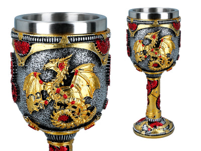 Decorative chalice, Ancient Heritage, 200ml, customizable with engraving, ideal as a gift, elegant design, perfect for interior decoration