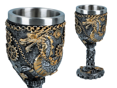 Decorative chalice, Ancient Heritage, 200ml, customizable with engraving, ideal as a gift, elegant vintage-style design