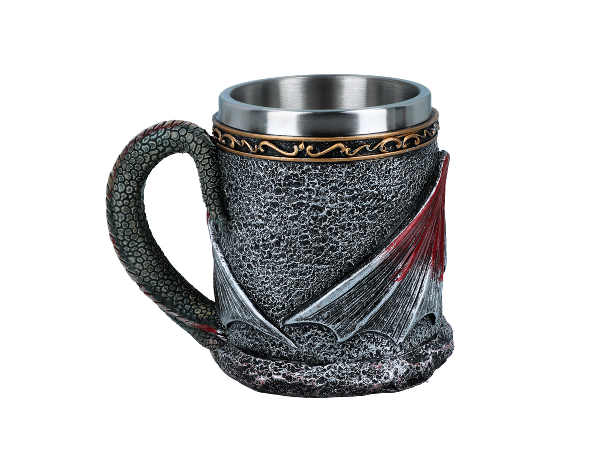 Decorative mug, Ancient Heritage, 450ml, customizable with engraving, ideal as a gift, elegant design and unique style