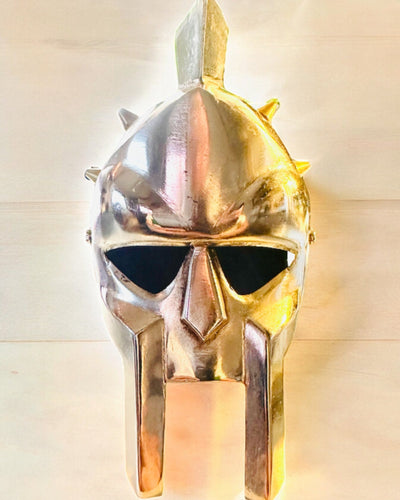Gladiator Knight Mask "Sparta" - personalization with engraving available