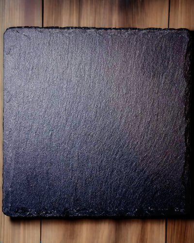 Natural Stone Coaster for Coffee, Tea with Personalized Engraving – Square, Circle, Hexagon, 10 cm