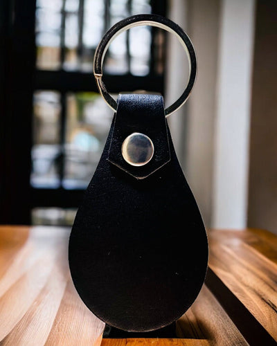 PU Leather Keychain with Custom Engraving Option - Available in 5 Colors