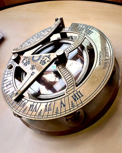 Captain's Compass "Explorer 2" - personalization option with engraving for a gift, 2 color variants to choose from