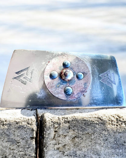 Mjölnir Hammer of the Skalds – 33 cm, Hand-Forged Viking Hammer with Engraving Option