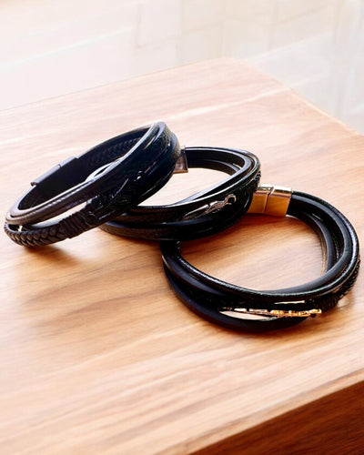 "Eagle" Bracelet with Engraving Option, 3 Color Variants