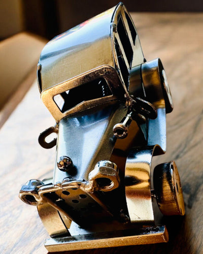 Retro Classic Car, Iron Car - "Vintage Drive" Collection, Car Model, Personalized with Engraving for a Gift