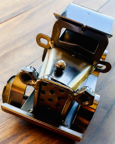 Retro Classic Car, Iron Car - "Vintage Drive" Collection, Car Model, Personalized with Engraving for a Gift