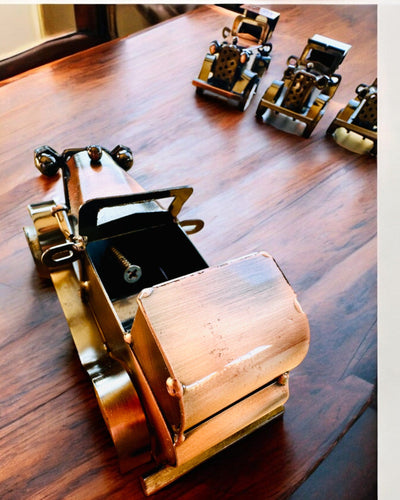 Retro Classic Car, Iron Car - "Vintage Drive" Collection, Car Model, Personalized with Engraving for a Gift