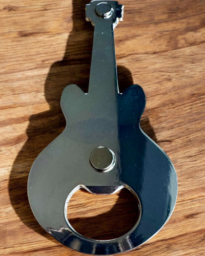 Guitar Rock'n'Open Bottle Opener, 2 variants, engraving personalization for a gift