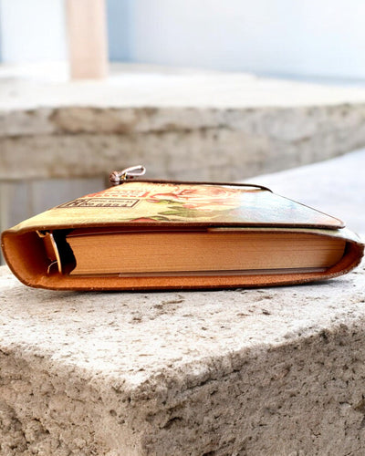 Vintage Memoire Notebook with personalized engraving - 3 designs to choose from, gift notebook