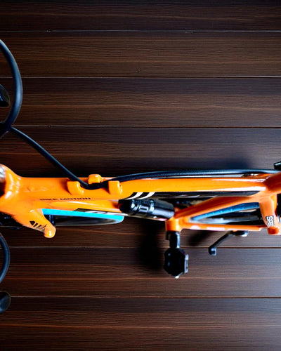 Miniature Metal Model Collectible Bicycle "Speed Rider 1.2" – personalization with engraving for a gift, 2 color variants