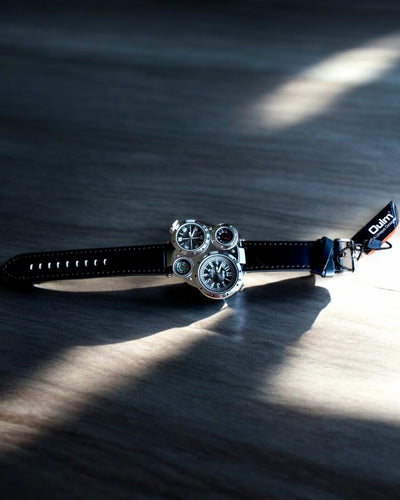 Survival Watch "Explorer 4in1", customizable with engraving for a gift