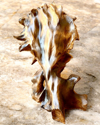 Lion Courage Resin Figurine, 28 cm tall, with engraving option for a gift