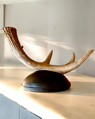 "Deer" Antler Wine Rack with Engraving Option for a Gift