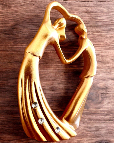 Figurine symbol of love - "Eternal Closeness" as a gift, personalization with engraving