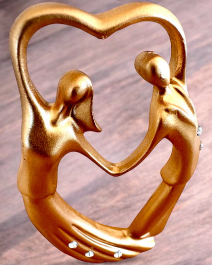Figurine symbol of love - "Eternal Closeness" as a gift, personalization with engraving