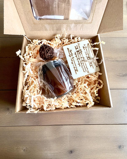 Intentional Candle Tiger Power – Confidence and Prosperity, 250 ml, option to personalize the lid for a gift