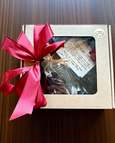 Obsidian Intentional Soy Candle – self-confidence and inner strength, 250 ml, option for personalization as a gift