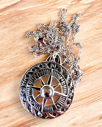 Astral Travel Amulet – Silver Necklace with Engraving, personalization for a gift