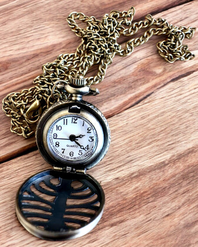 Pocket watch "Rybia Łuska" with engraving option for a gift