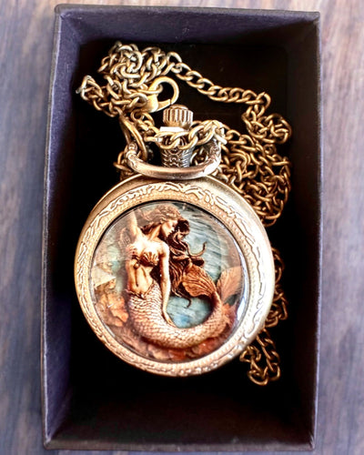 Pocket Watch "Syrena Tajemnic", personalization with engraving available for a gift