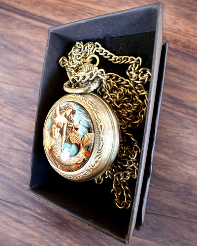 Pocket Watch "Syrena Tajemnic", personalization with engraving available for a gift
