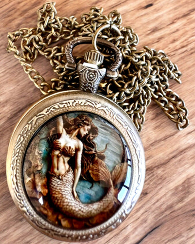 Pocket Watch "Syrena Tajemnic", personalization with engraving available for a gift