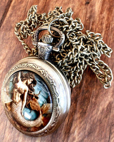 Pocket Watch "Syrena Tajemnic", personalization with engraving available for a gift