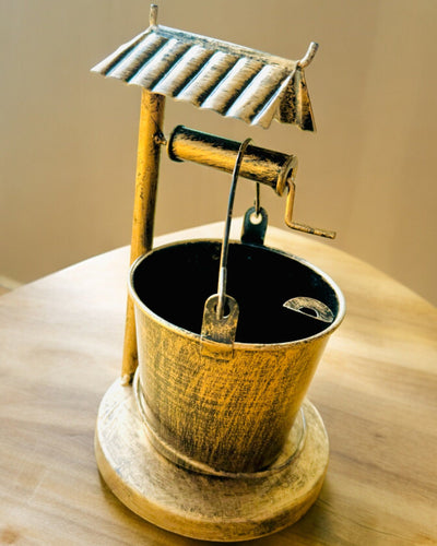 Stylish Metal Ashtray "Rustic Charm" 19-23 cm in height, 8 variants to choose from, engraving upon request