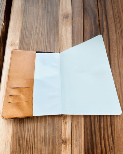 Exclusive Leather Notebook "Sekretnik" A5 with Combination Lock - personalization with engraving