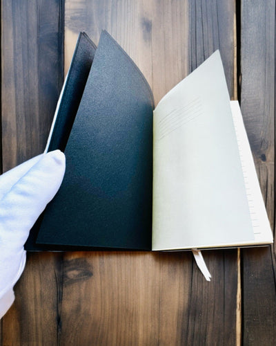 Artistic Notebook, masquerade notebook - A5, personalization with engraving for a gift