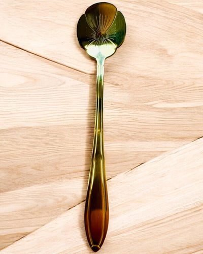 "Floral Rhapsody" Spoon Set - personalized engraving for a gift, 2 variants to choose from