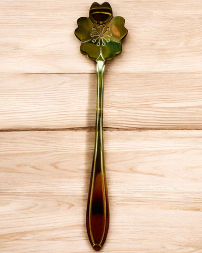 "Floral Rhapsody" Spoon Set - personalized engraving for a gift, 2 variants to choose from