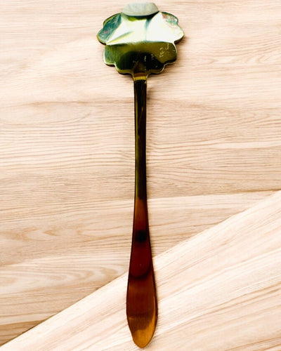 "Floral Rhapsody" Spoon Set - personalized engraving for a gift, 2 variants to choose from